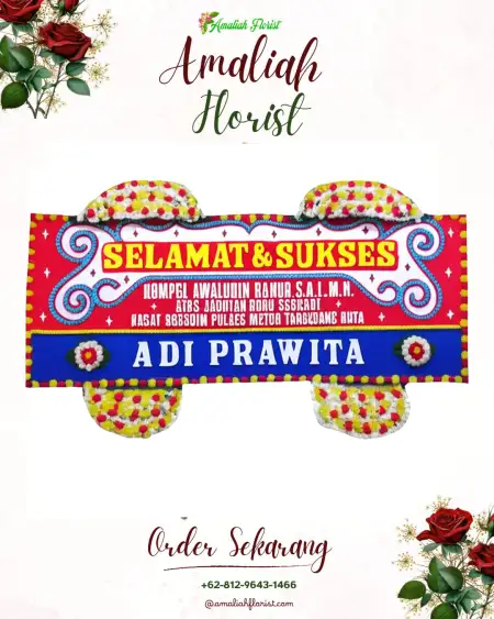Papan Bunga Ucapan Selamat Bareng